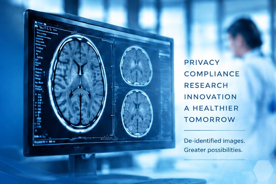 Medical image de-identification to protect patient privacy while preserving clinical data utility